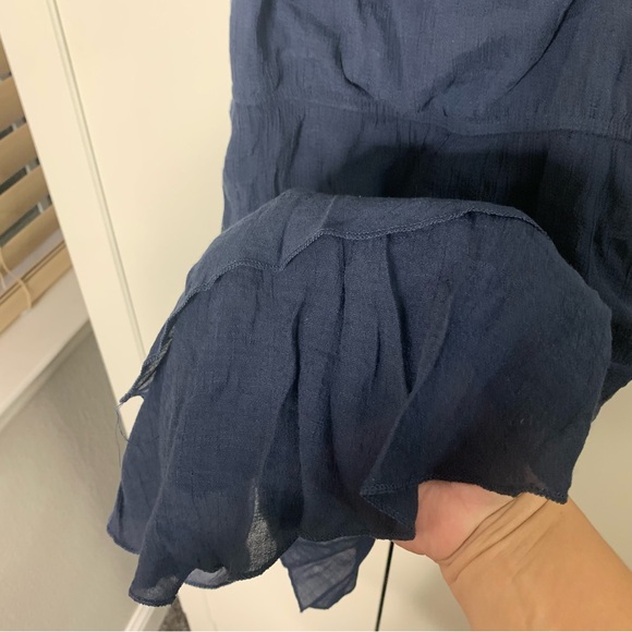 Paper Doll Rayon Blend Layered Ruffle Dress - Picture 7 of 9